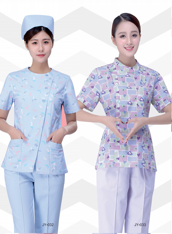 護(hù)士服夏分體短袖